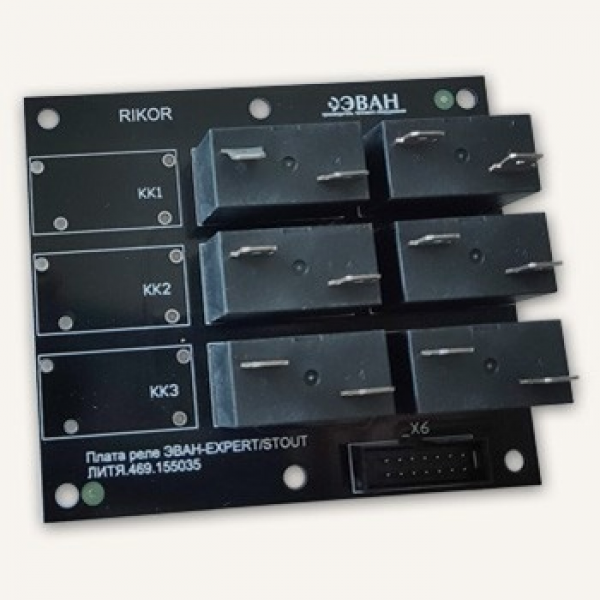 Плата 6 реле Эван STOUT/EXPER IDC-14