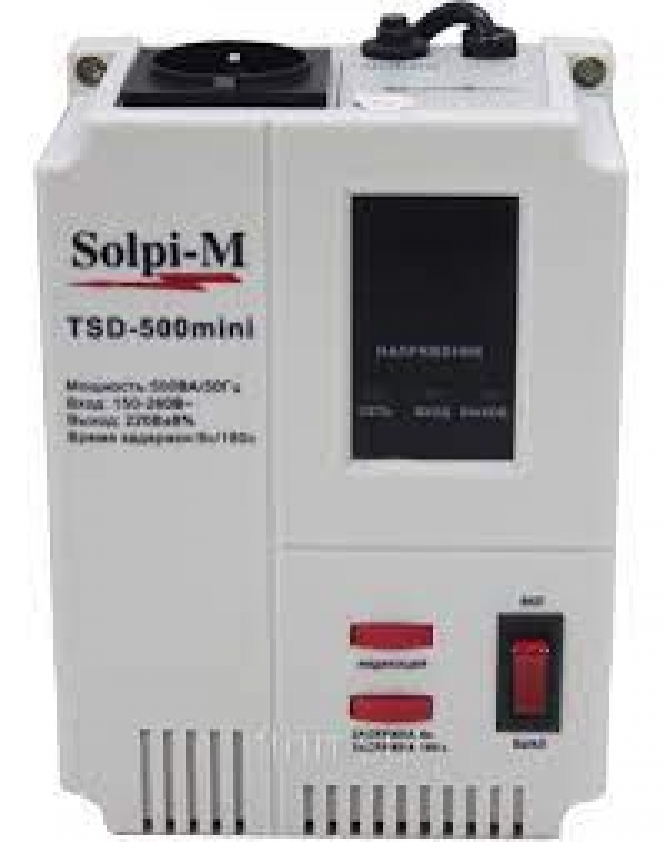 Стабилизатор напряжения Solpi M 500 mini (Беларусь)