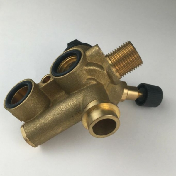 Гидроузел с датчиком протока ГВС и краном